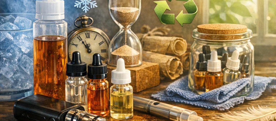 Stockage, durée de vie et entretien des e‑liquides : tout ce qu’il faut savoir